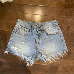 Levi’s 501 denim shorts